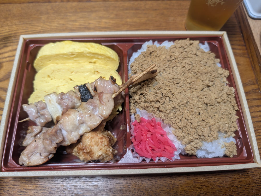 だし巻玉子弁当の全貌