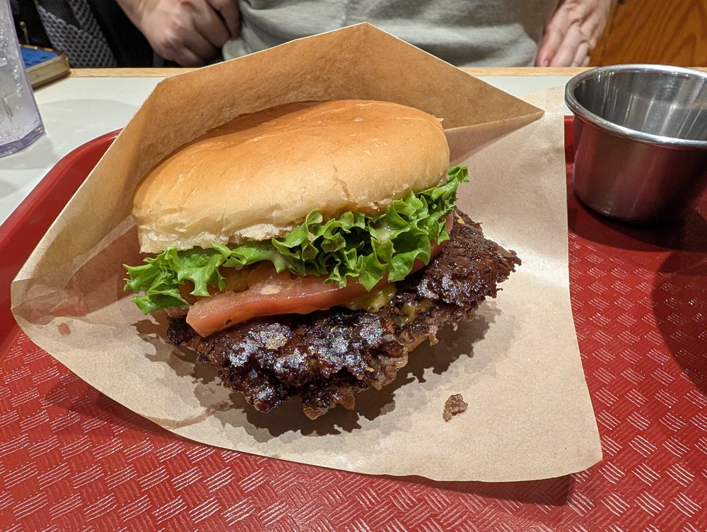 スマッシュチーズバーガー