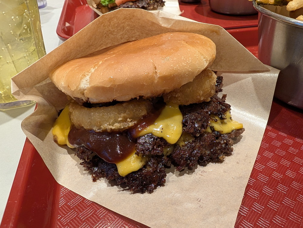 セントラルバーガーショップの外観