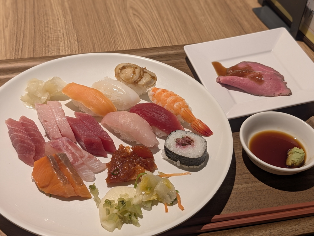 ビュッフェ会場の様子